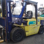 Komatsu FG40T-6 207280 forklift used